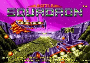 Battle Squadron (USA, Europe) screen shot title